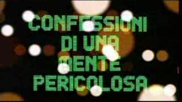 Confessioni di una mente pericolosa - Trailer italiano