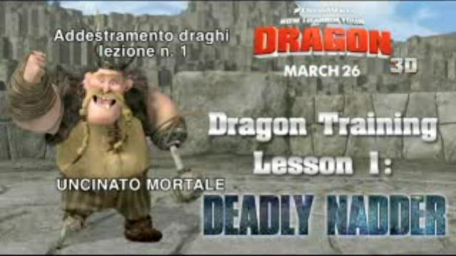 Dragon Trainer - Lezione di addestramento n. 1 - Uncinato mortale