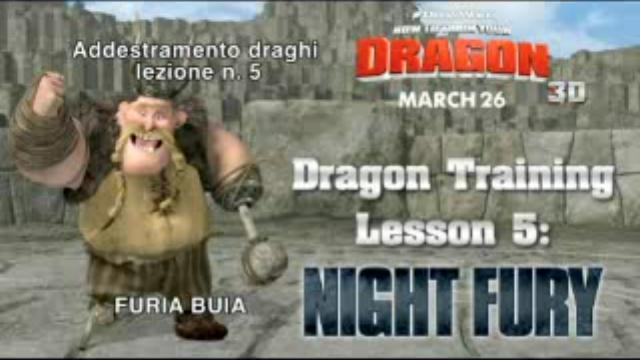 Dragon Trainer - Lezione di addestramento n. 5 - Furia Buia