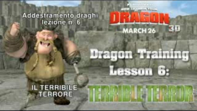 Dragon Trainer - Lezione di addestramento n. 6 - Il terribile terrore