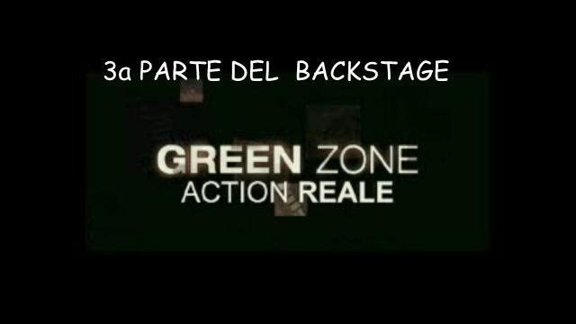 Green Zone - Backstage 3 - Action reale