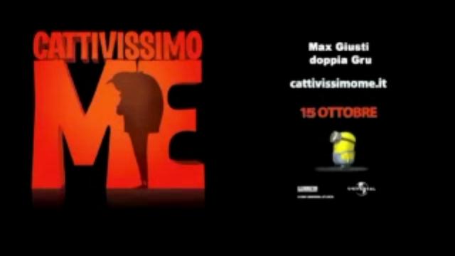 Cattivissimo Me - Clip Max Giusti durante il doppiaggio