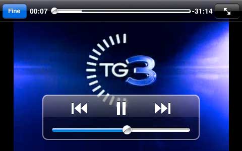 Applicazione Tg3 Slide