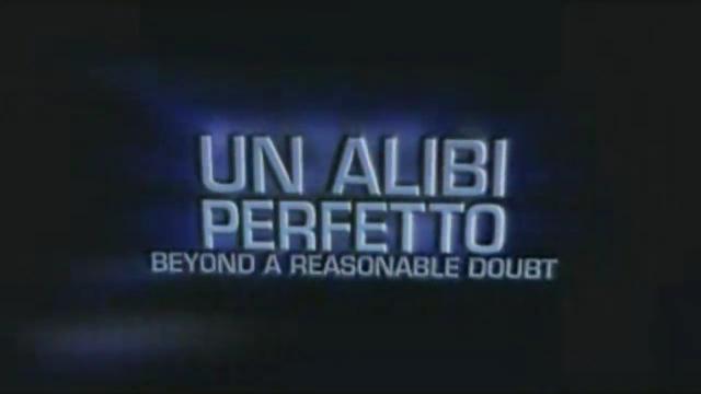 Un alibi perfetto - Trailer italiano