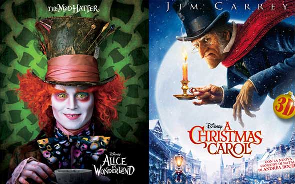 Chirstmas Carol e Alice in Wonderland