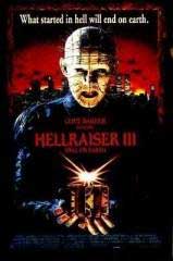 Locandina – Hellraiser III Inferno sulla città