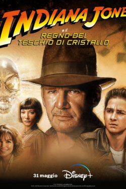 Locandina Indiana Jones e il Regno del Teschio di Cristallo