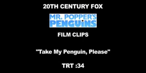 Clip ‘Prendi i miei pinguini’ – I Pinguini di Mr. Popper