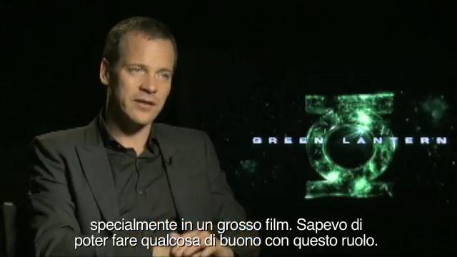 Lanterna verde - Intervista Peter Sarsgaard