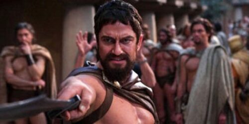 Gerard Butler e Lena Headey in '300: Battle of Artemisia'