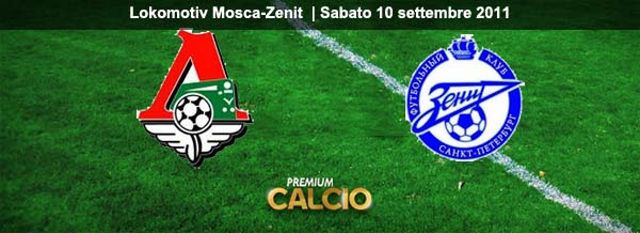 Premium Calcio, 'Lokomotiv Mosca-Zenit San Pietroburgo' in diretta sabato 10 set