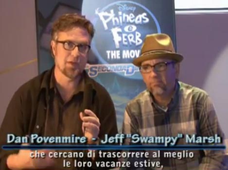 Featurette Dan Powenmire - Jeff 'Swampy' Marsh - Phineas and Ferb: Viaggio nella seconda dimensione