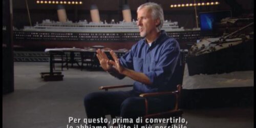 Featurette con James Cameron ‘riconversione 3D’ – Titanic