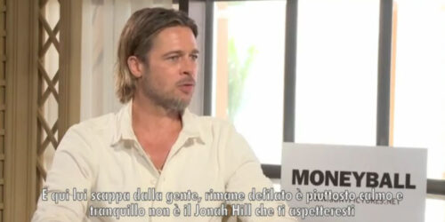Intervista a Brad Pitt – L’arte di vincere