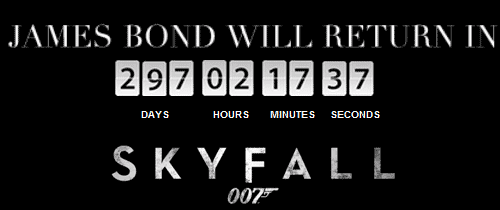 007.com rilanciato per Skyfall