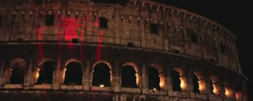 ‘Amazing Spider-Man’ diventa virale e invade il Colosseo