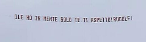 GF12, Rudolf chiarisce: Messaggio aereo ad Ilenia solo per amicizia