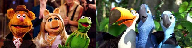 'Man or Muppet' e 'Real in Rio'