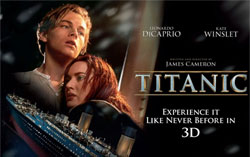 Titanic in 3D, due nuovi poster internazionali