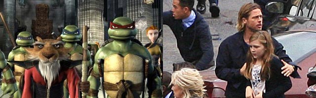 Teenage Mutant Ninja Turtles e World War Z