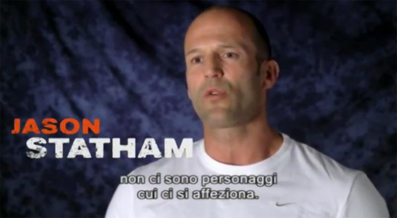 Intervista a Jason Statham - Killer Elite