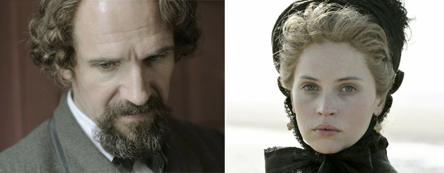 Ralph Fiennes come Charles Dickens in The Invisible Woman