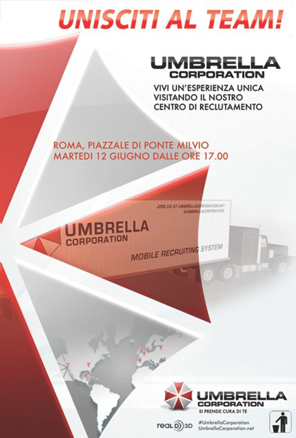 Unisciti al team di Umbrella Corporation