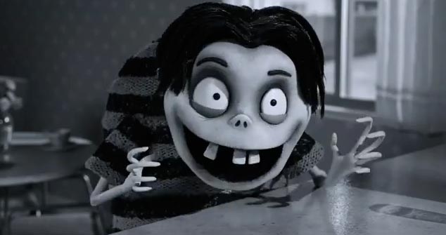 Homage trailer Comic-Con - Frankenweenie