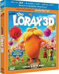 Lorax – Il Guardiano della Foresta in DVD e Blu-Ray