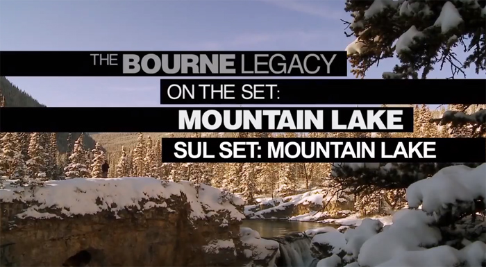 Featurette Sul set del lago in montagna - The Bourne Legacy