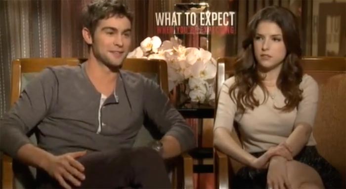 Intervista ad Anna Kendrick e Chace Crawford - Che cosa aspettarsi quando si aspetta