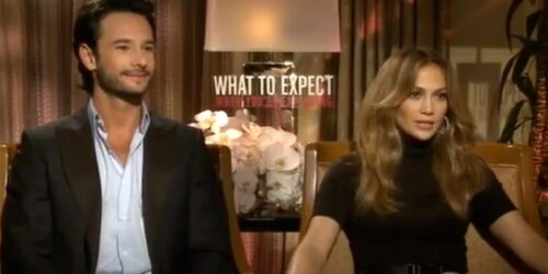 Intervista ad Jennifer Lopez e Rodrigo Santoro - Che cosa aspettarsi quando  si aspetta