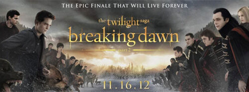 Nuovo banner per Twilight Breaking Dawn Parte 2