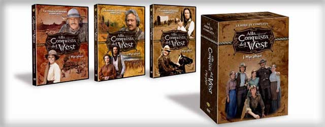 Alla conquista del West in DVD