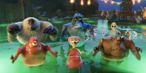 Clip A lezione di AcquaGym – Hotel Transylvania