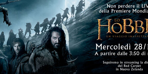 Lo Hobbit: in diretta la Premiere di ‘Un Viaggio Inaspettato’ da Wellington