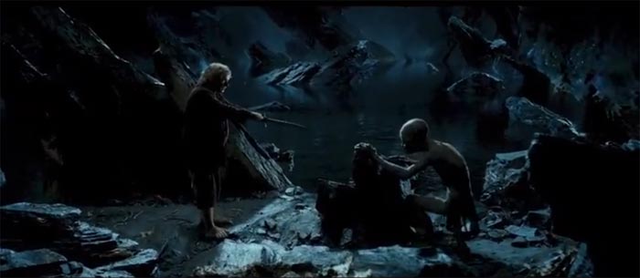 Clip L'incontro tra Bilbo e Gollum - Lo Hobbit: Un Viaggio Inaspettato