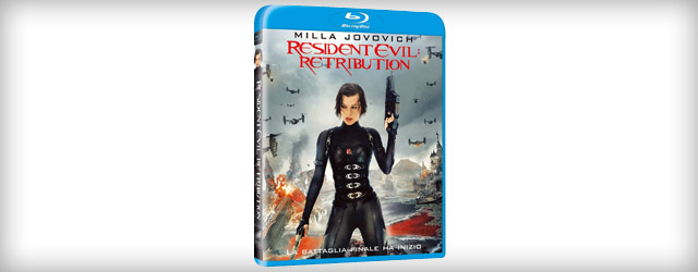 Il Blu-Ray di Resident Evil: Retribution