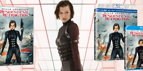 Resident Evil: Retribution in DVD, Blu-ray, Blu-ray 3D dal  9 gennaio