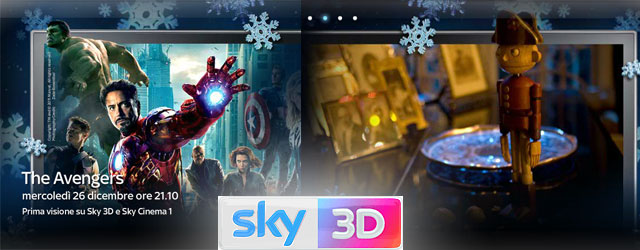 Natale 2012 su Sky 3D