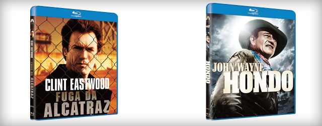 Fuga da Alcatraz e Hondo in Blu-ray