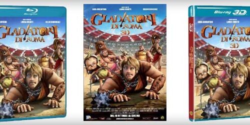 Gladiatori di Roma in DVD, Blu-ray, Blu-ray 3D dal 21 febbraio