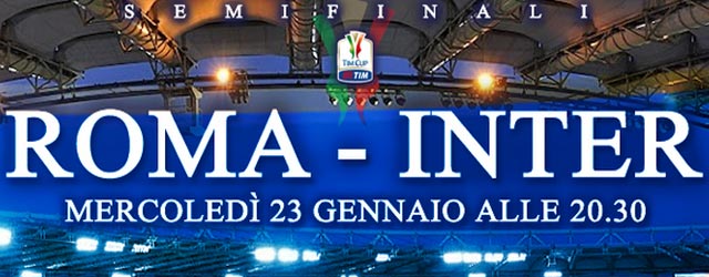 Coppa Italia: Roma-Inter