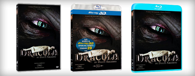 Dracula 3D in DVD, Blu-ray, Blu-ray 3D