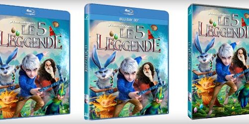 Le 5 Leggende in Blu-ray, Blu-ray 3D, DVD dal 20 Marzo 2013