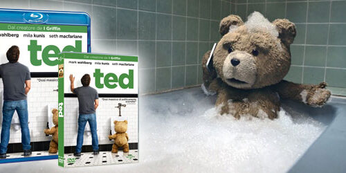 Ted in Blu-ray, DVD: contest per vincere il peluche parlante