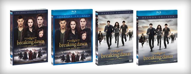 Twilight Breaking Dawn 2 in DVD, Blu-ray