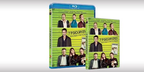 7 Psicopatici in DVD, Blu-ray dal 20 Marzo