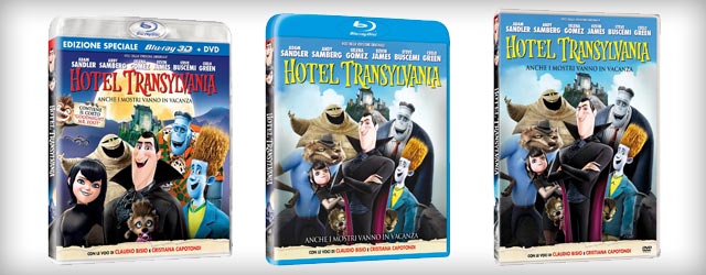 Hotel Transylvania in DVD, Blu-ray, Blu-ray 3D