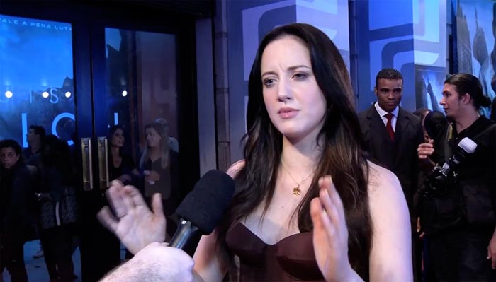 Intervista Andrea Riseborough sul red carpet di Rio de Janeiro - Oblivion